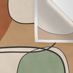 Abstract Line Art 10 Wall Tapestry Gallery Image 3