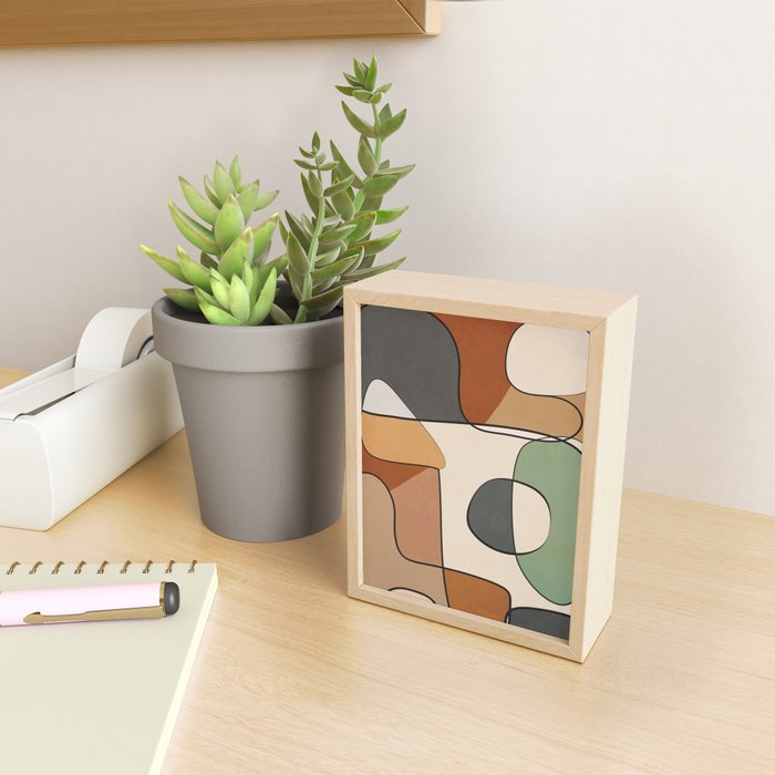 Abstract Line Art 10 Mini Art Print Gallery Image 2