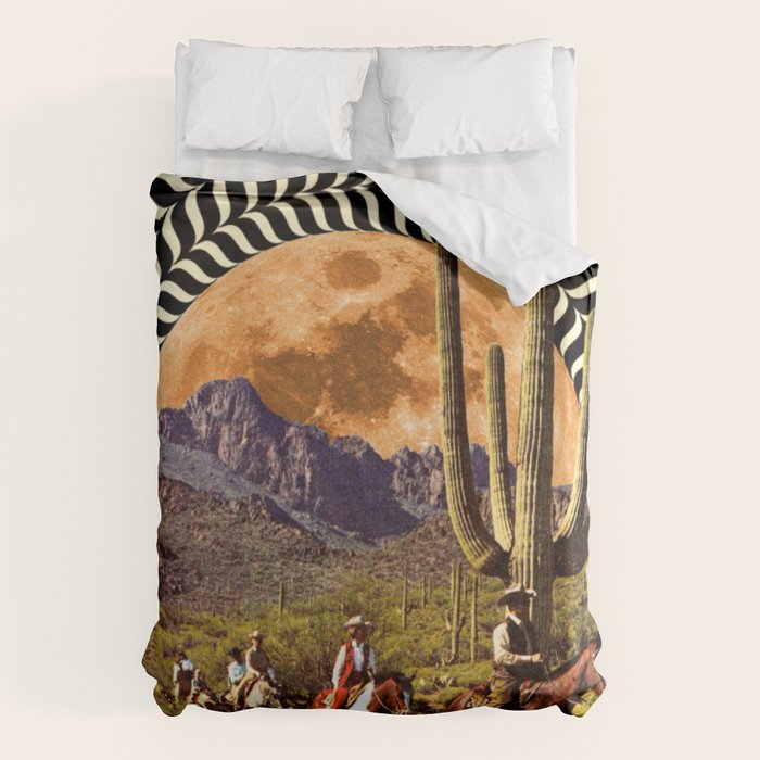 Illusionary Cowboys Duvet Cover Gallery Image 1