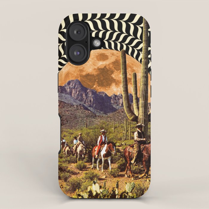 Illusionary Cowboys iPhone Case Gallery Image 1