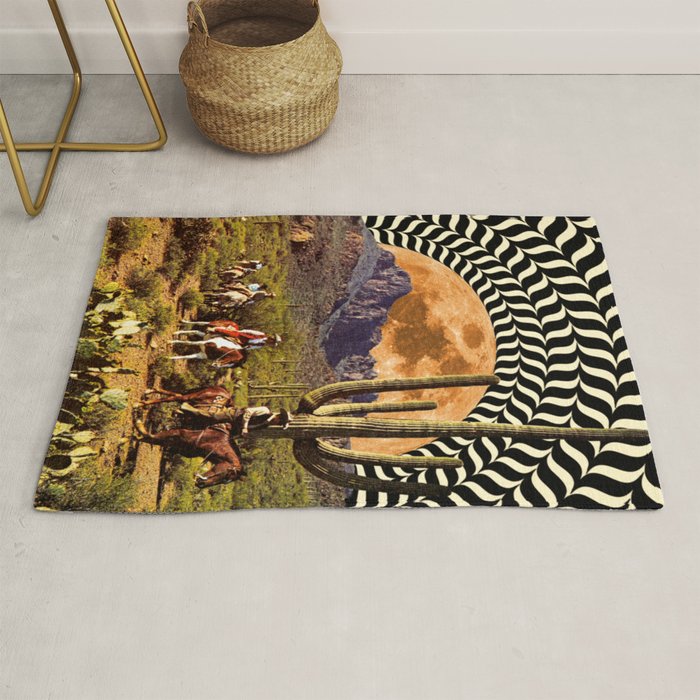 Illusionary Cowboys Rug Gallery Image 1