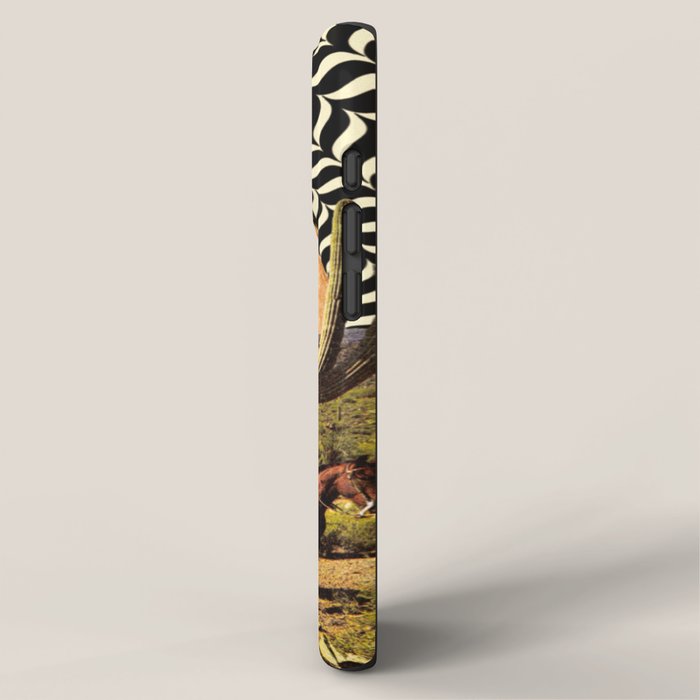 Illusionary Cowboys iPhone Case Gallery Image 2