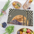 Illusionary Cowboys Cutting Board Gallery Image 2