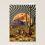 Illusionary Cowboys Stationery Card Gallery Image 2