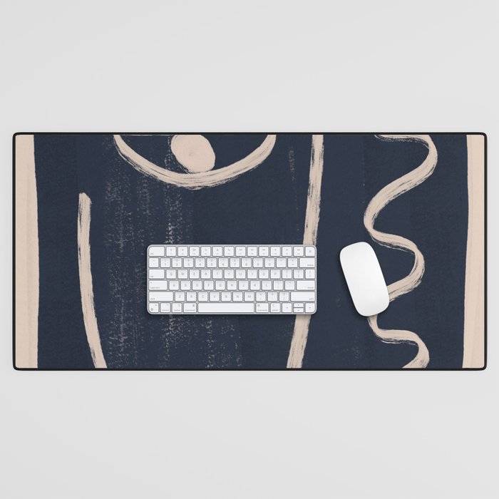Abstract Face 23 Desk Mat Gallery Image 1