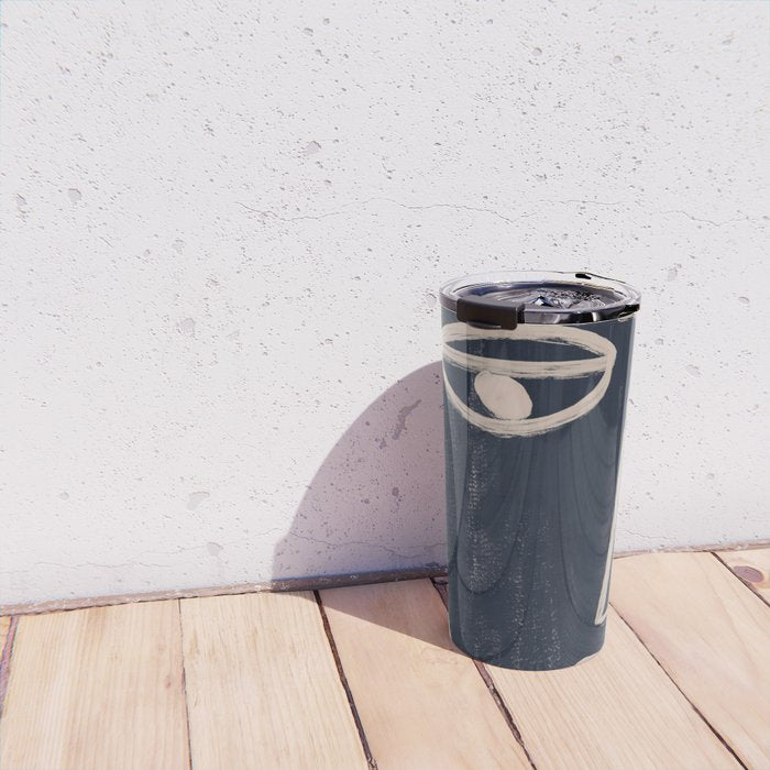 Abstract Face 23 Travel Mug Gallery Image 4