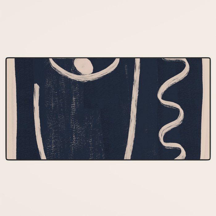 Abstract Face 23 Desk Mat Gallery Image 3