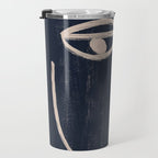 Abstract Face 23 Travel Mug Gallery Image 3