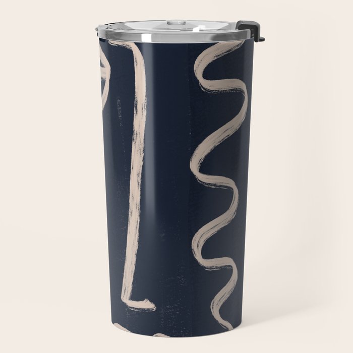 Abstract Face 23 Travel Mug Gallery Image 2