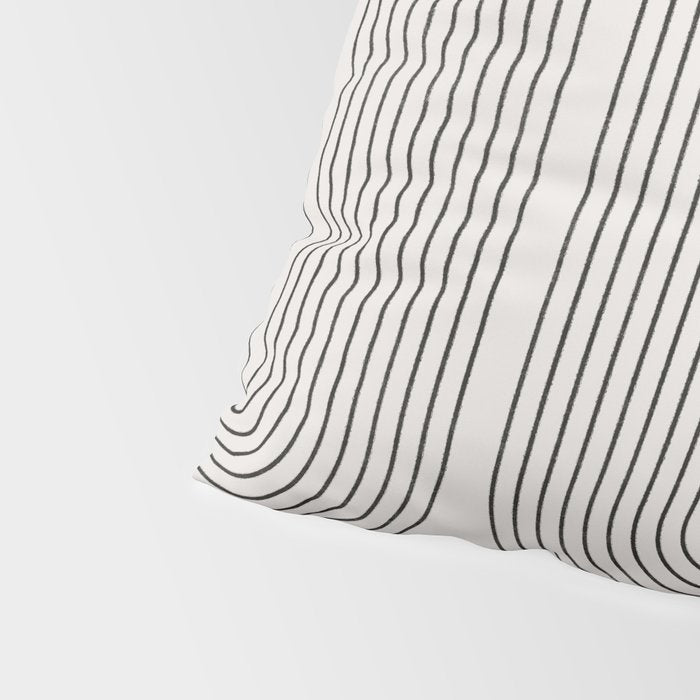 Mid-Century Modern No.22 - Woodblock Print Pillow Sham Gallery Image 4