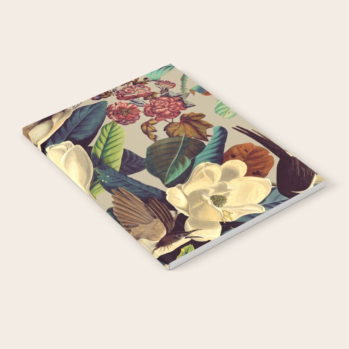 FLORAL AND BIRDS XXI-II Notebook Gallery Image 2