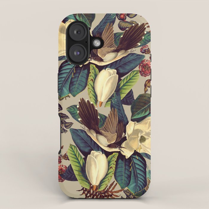 FLORAL AND BIRDS XXI-II iPhone Case Gallery Image 1