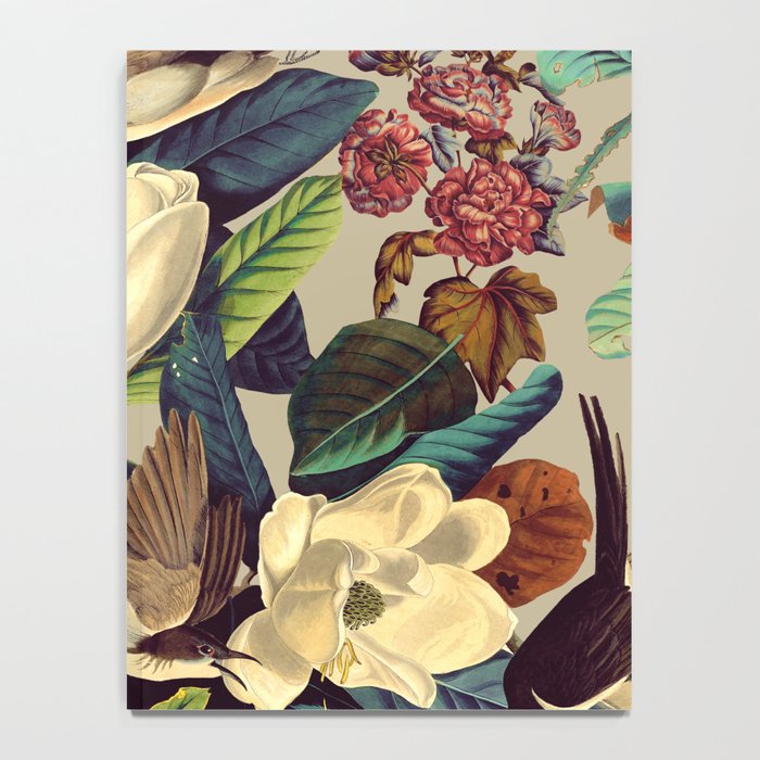 FLORAL AND BIRDS XXI-II Notebook Gallery Image 4