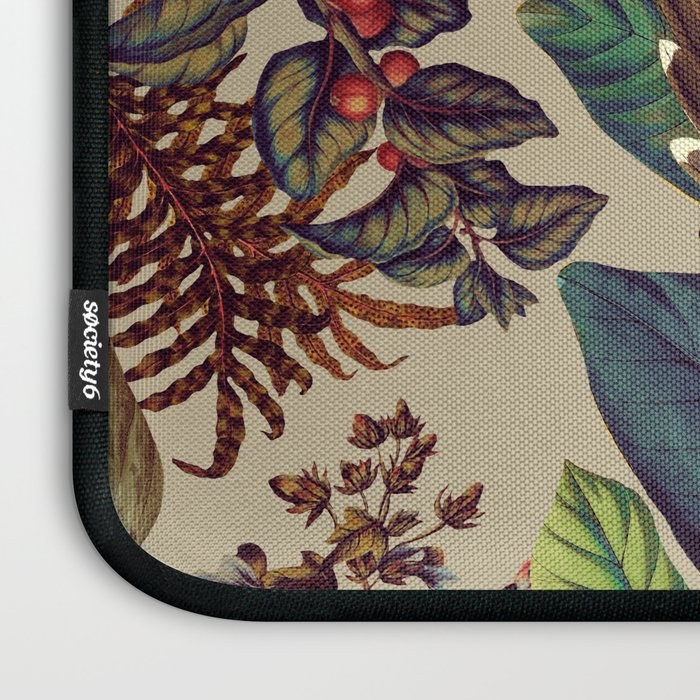 FLORAL AND BIRDS XXI-II Laptop Sleeve Gallery Image 3