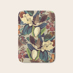 FLORAL AND BIRDS XXI-II Bath Mat Gallery Image 1