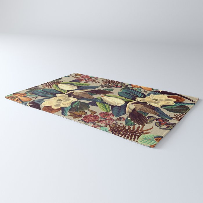 FLORAL AND BIRDS XXI-II Rug Gallery Image 3