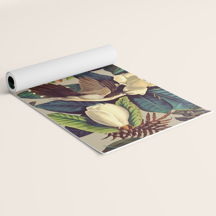 FLORAL AND BIRDS XXI-II Yoga Mat Gallery Image 2