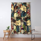 FLORAL AND BIRDS XXI-II Window Curtain Gallery Image 5