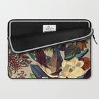 FLORAL AND BIRDS XXI-II Laptop Sleeve Gallery Image 2