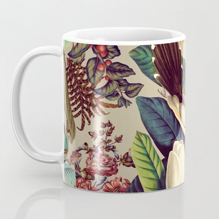 FLORAL AND BIRDS XXI-II Coffee Mug Gallery Image 3