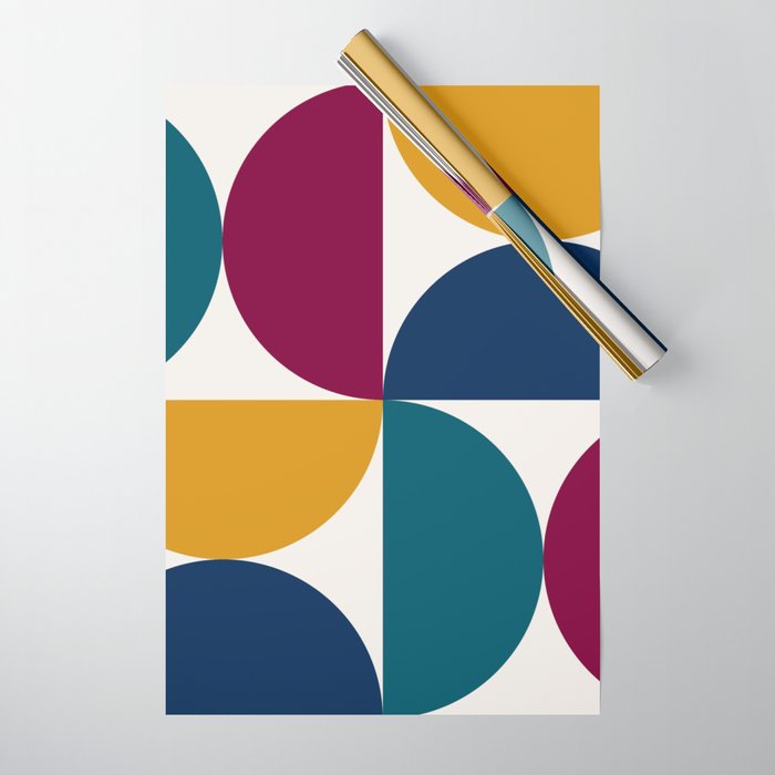 Bold Minimalism CXXVII Wrapping Paper Gallery Image 1