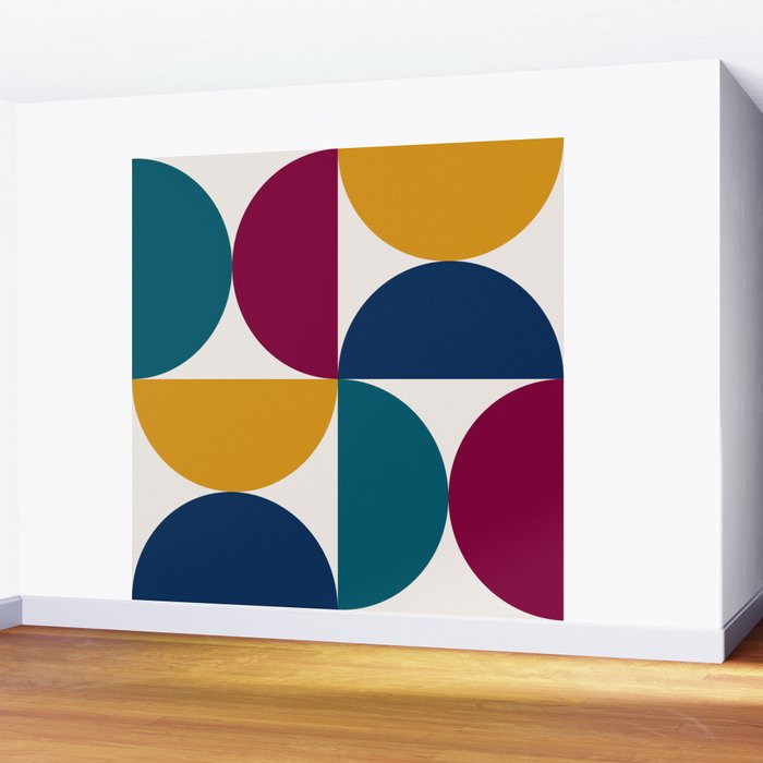 Bold Minimalism CXXVII Wall Mural Gallery Image 2