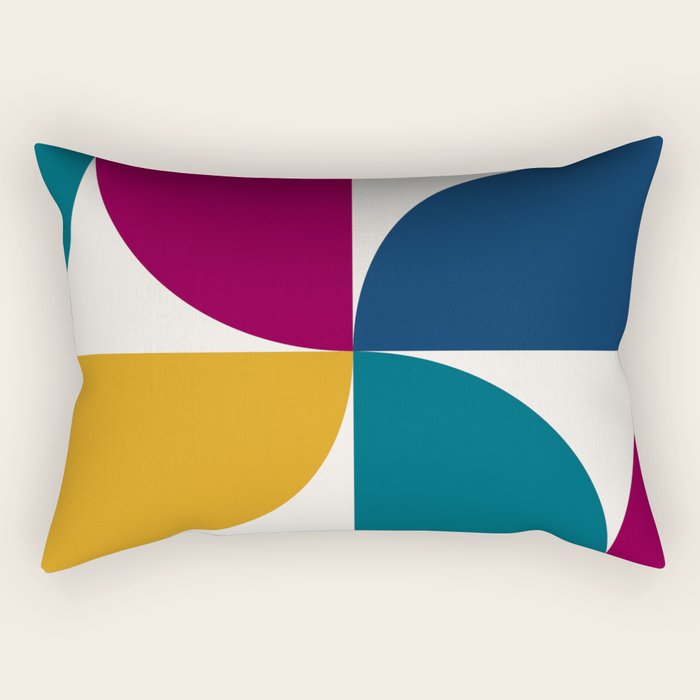 Bold Minimalism CXXVII Rectangular Pillow Gallery Image 2