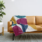 Bold Minimalism CXXVII Throw Blanket Gallery Image 1