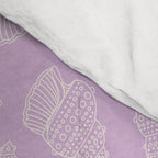 Conch Shell on Lavender Comforter Gallery Image 4