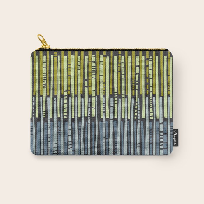 City life geometrics beams moonless night Carry All Pouch Gallery Image 1