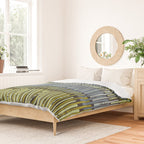 City life geometrics beams moonless night Duvet Cover Gallery Image 2