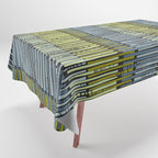 City life geometrics beams moonless night Tablecloth Gallery Image 1