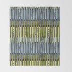 City life geometrics beams moonless night Throw Blanket Gallery Image 2