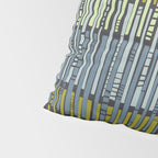 City life geometrics beams moonless night Pillow Sham Gallery Image 4