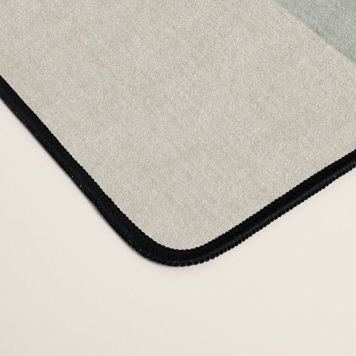 Neutral Blue Tones Geometric Minimalist Artwork Desk Mat Gallery Image 4