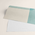 Neutral Blue Tones Geometric Minimalist Artwork Wrapping Paper Gallery Image 2