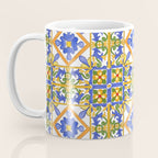 Summer,colourful detailed, Sicilian style art Coffee Mug Gallery Image 3
