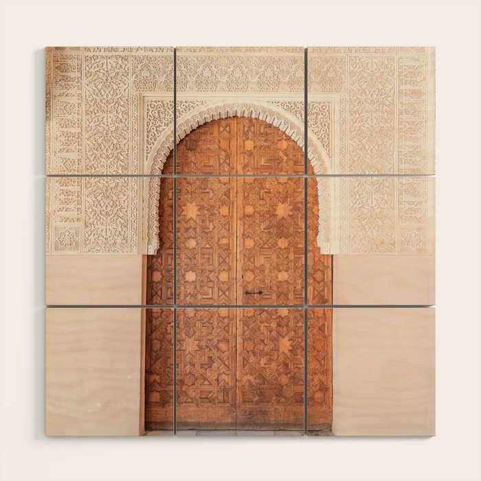 The Majesty of Alhambra, Granada Wood Wall Art Gallery Image 1