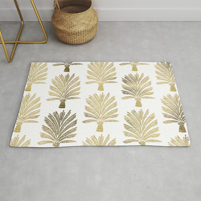 Palm Tree - Gold Palette Rug Gallery Image 1