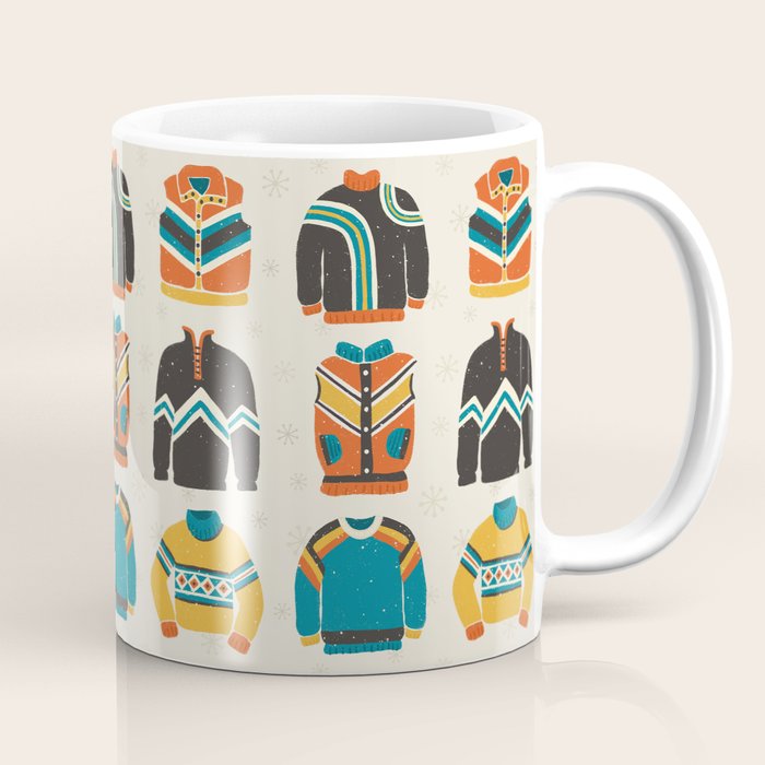 Vintage Skiwear Coffee Mug Gallery Image 1