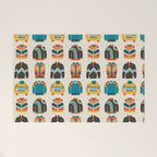 Vintage Skiwear Welcome Mat Gallery Image 1