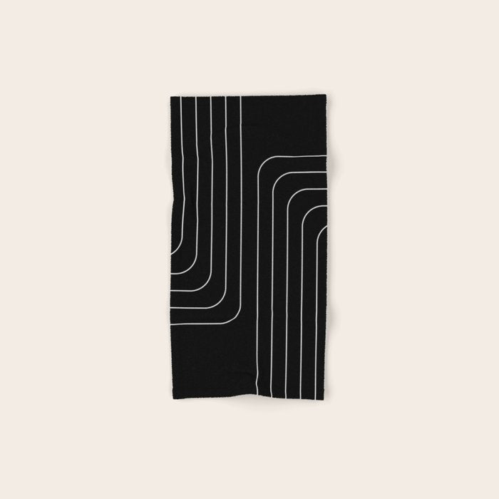 Searching (black) Bath Towel Gallery Image 1
