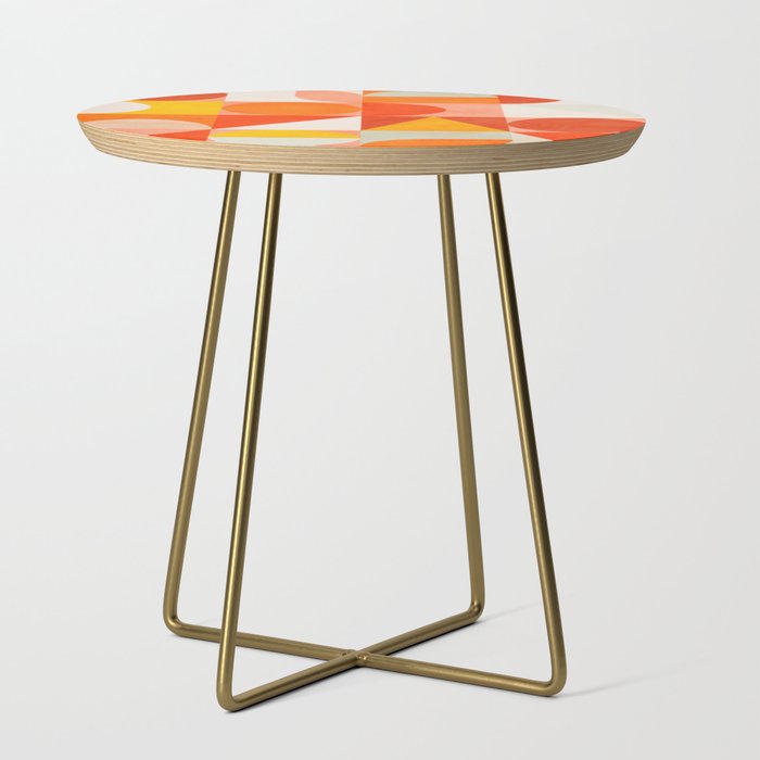 mid century geometry sunny 3 Side Table Gallery Image 1