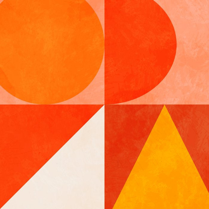 mid century geometry sunny 3 Coffee Mug Gallery Image 2