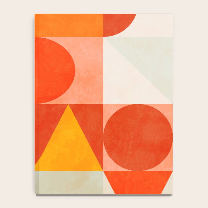 mid century geometry sunny 3 Notebook Gallery Image 4