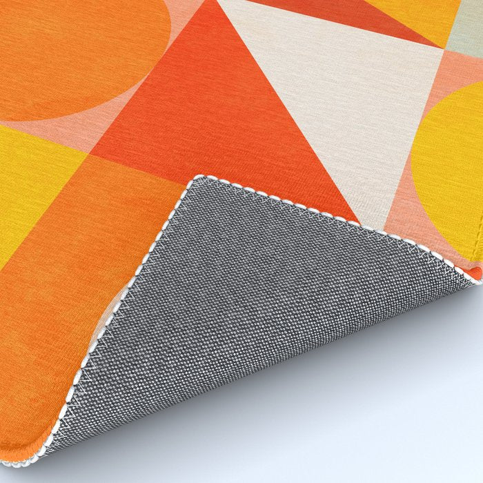 mid century geometry sunny 3 Rug Gallery Image 4