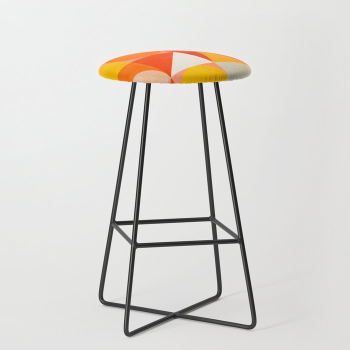 mid century geometry sunny 3 Stool Gallery Image 1