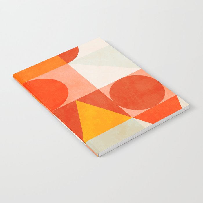 mid century geometry sunny 3 Notebook Gallery Image 1