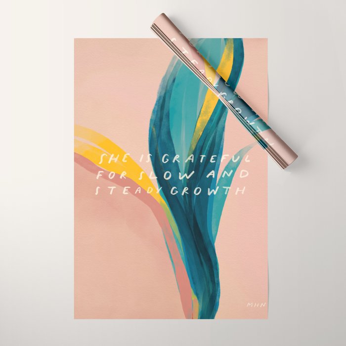 She Is Grateful Wrapping Paper Gallery Image 1