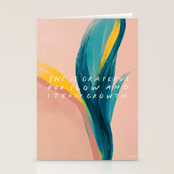 She Is Grateful Stationery Card Gallery Image 1